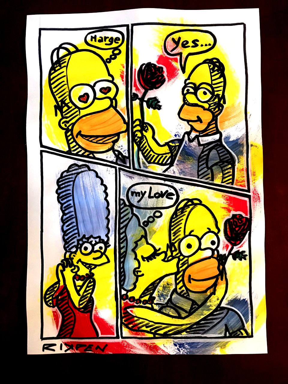 Simpson Fumetto