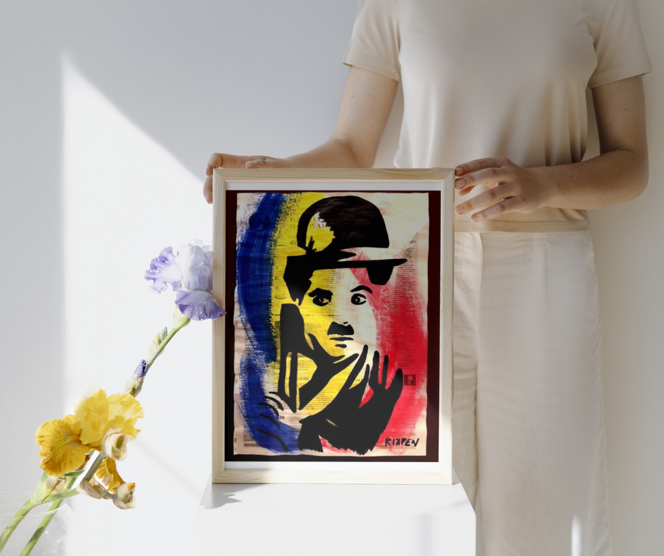 charlie_chaplin_cornice pop art viva rikpen