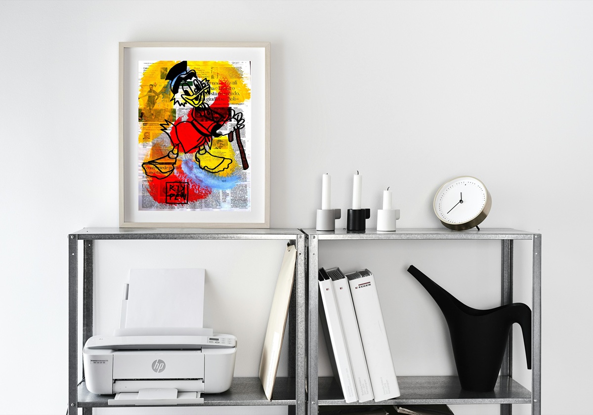 Paperone pop art viva rikpen